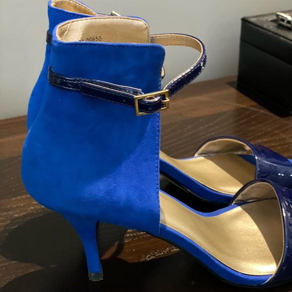 Blue high heels - Picture 6 of 6